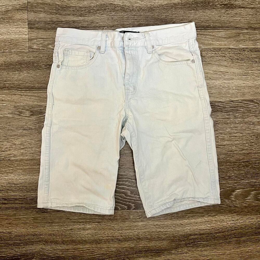 White Denim Shorts Est:Nineteen Brand Sz 30''